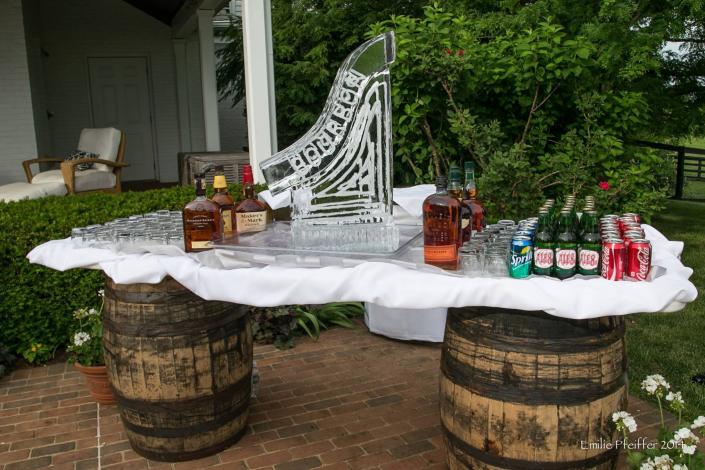 Bourbon Ice Luge