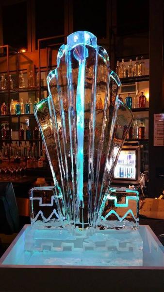 Art Deco Ice Luge