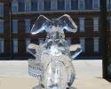 Louisville Ice Sculptures made a fun twist for this Easter holiday event with this great bunny ice sculpture! Price $295