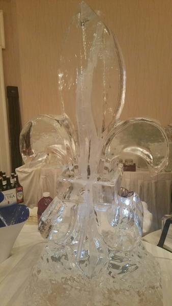 Fleur De Lis Ice Luge