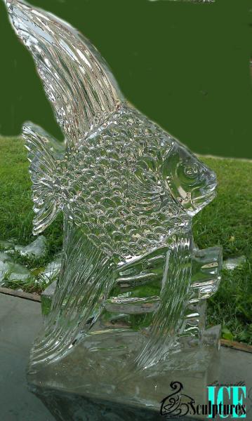 Louisville Ice Sculptures made this cute and fun fish ice sculpture! Price $295