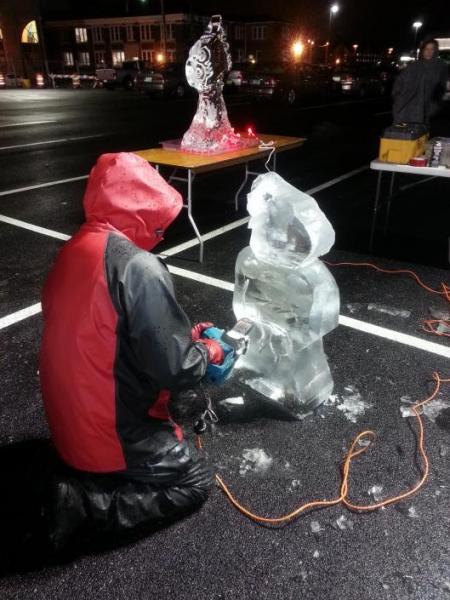 Ice Sculpture Carving 2