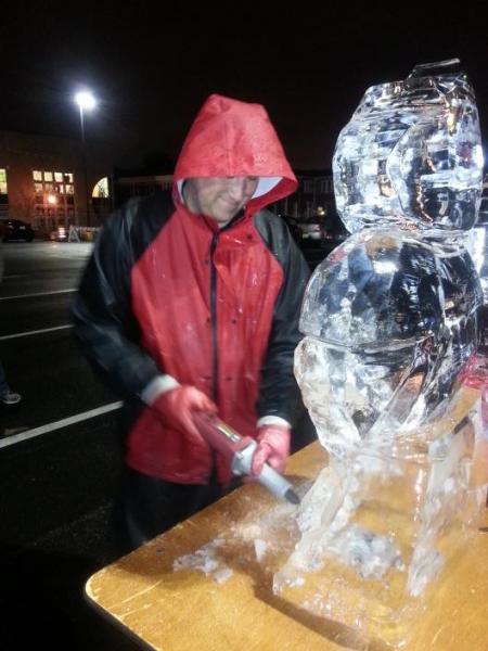 Ice Sculpture Carving 3